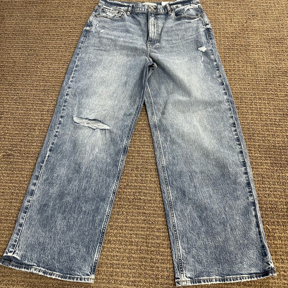 Eunina High Rise Women Jeans - Distressed Blue